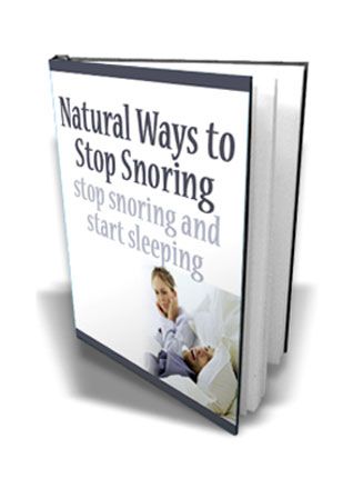 Natural Ways to Stop Snoring